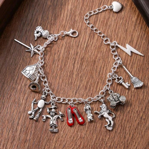 The Wizard of OZ | Wicked Silver Charm Bracelet - Picture 1 of 8